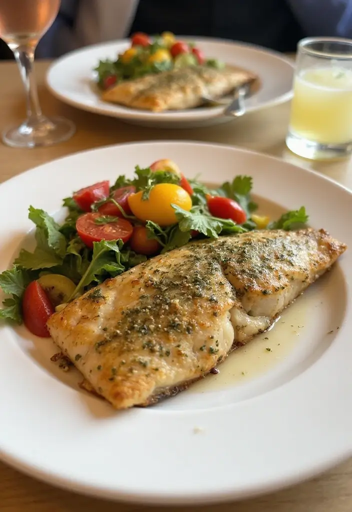 25 High Protein Low Calorie Family Meals for Healthy Living - 19. Herb-Crusted Tilapia