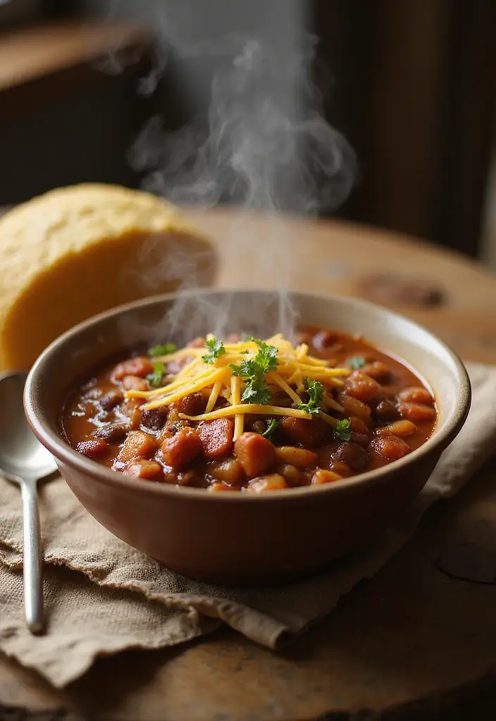 25 Large Family Meal Ideas Perfect for Cooking for a Crowd - 3. Slow Cooker Chili
