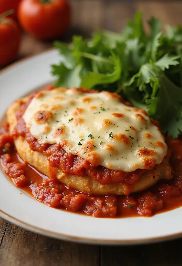 25 New Baby Family Meal Ideas That Offer Comfort - 12. Easy Baked Chicken Parmesan