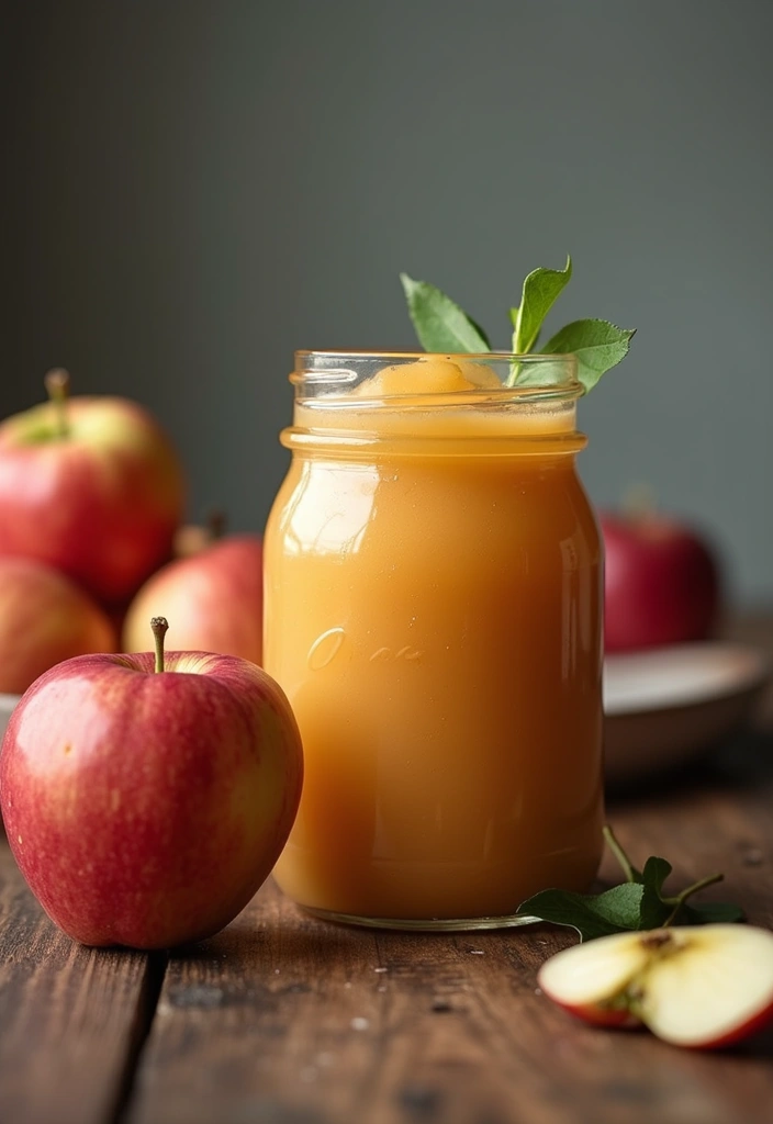25 New Baby Family Meal Ideas That Offer Comfort - 7. Easy Homemade Applesauce