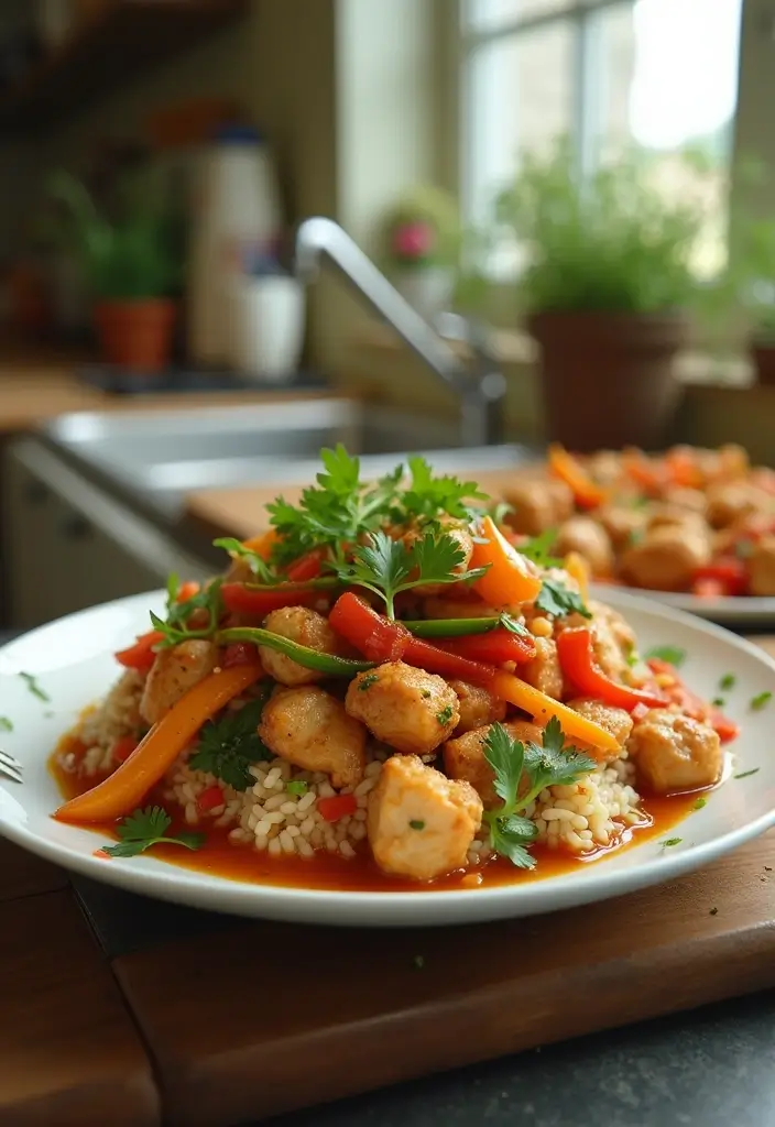 25 New Baby Family Meal Ideas That Offer Comfort - 9. Quick and Easy Chicken Stir Fry