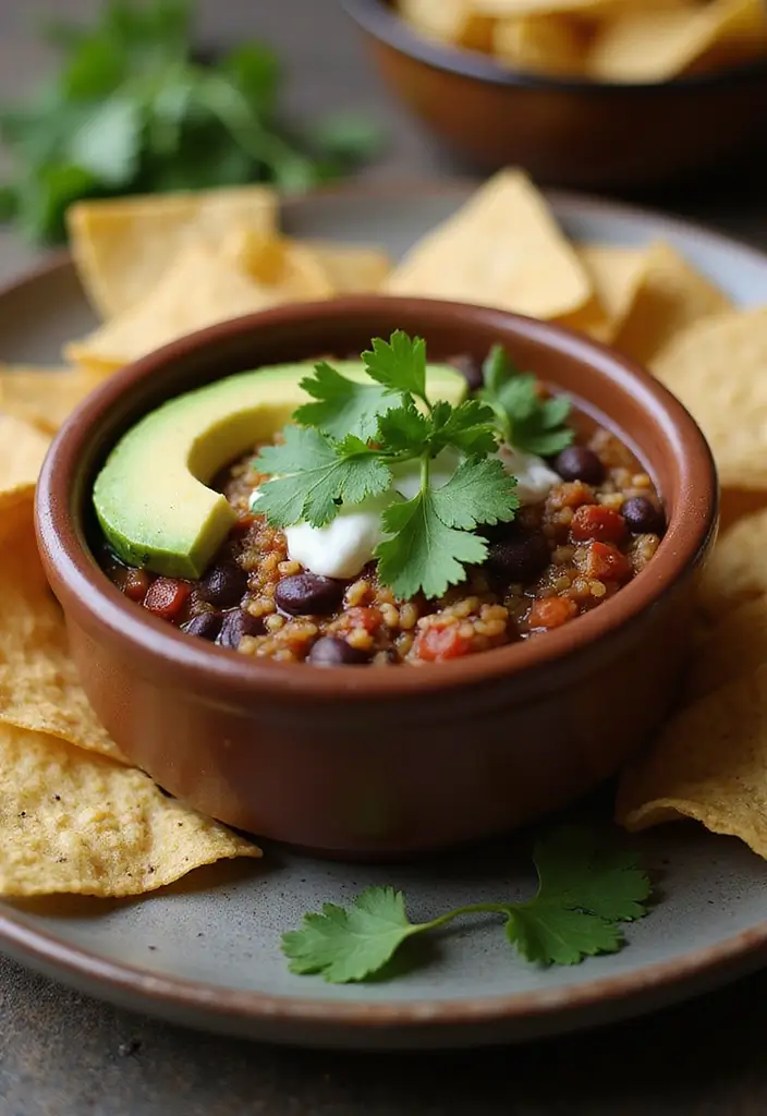 25 Postpartum Family Meal Recipes That Help Recovery - 1. Quinoa and Black Bean Chili