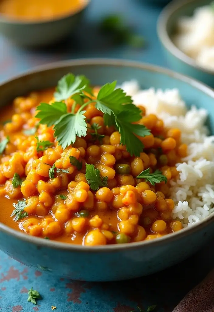 25 Postpartum Family Meal Recipes That Help Recovery - 16. Coconut Curry Lentils