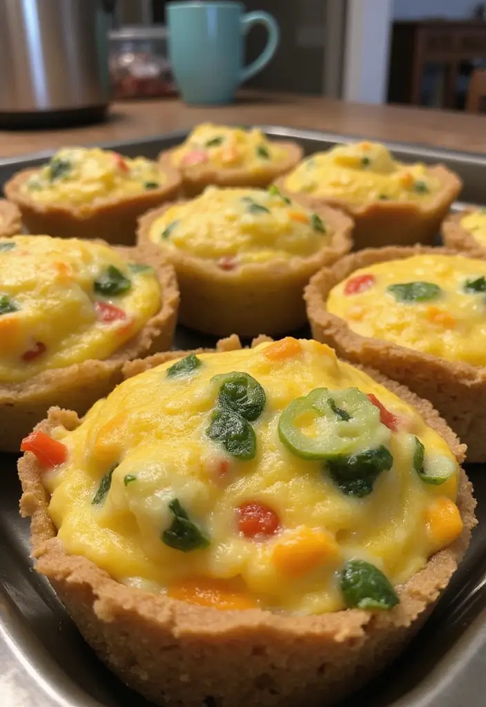 25 Postpartum Family Meal Recipes That Help Recovery - 17. Egg Muffins with Veggies
