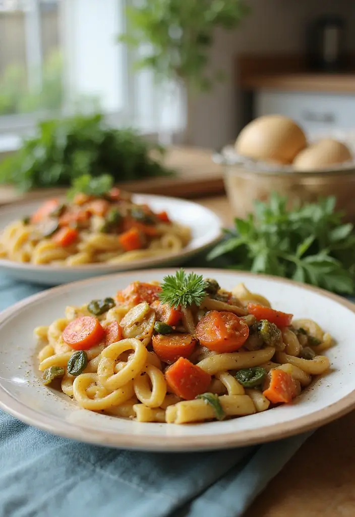 25 Postpartum Family Meal Recipes That Help Recovery - 20. Whole Wheat Pasta Primavera