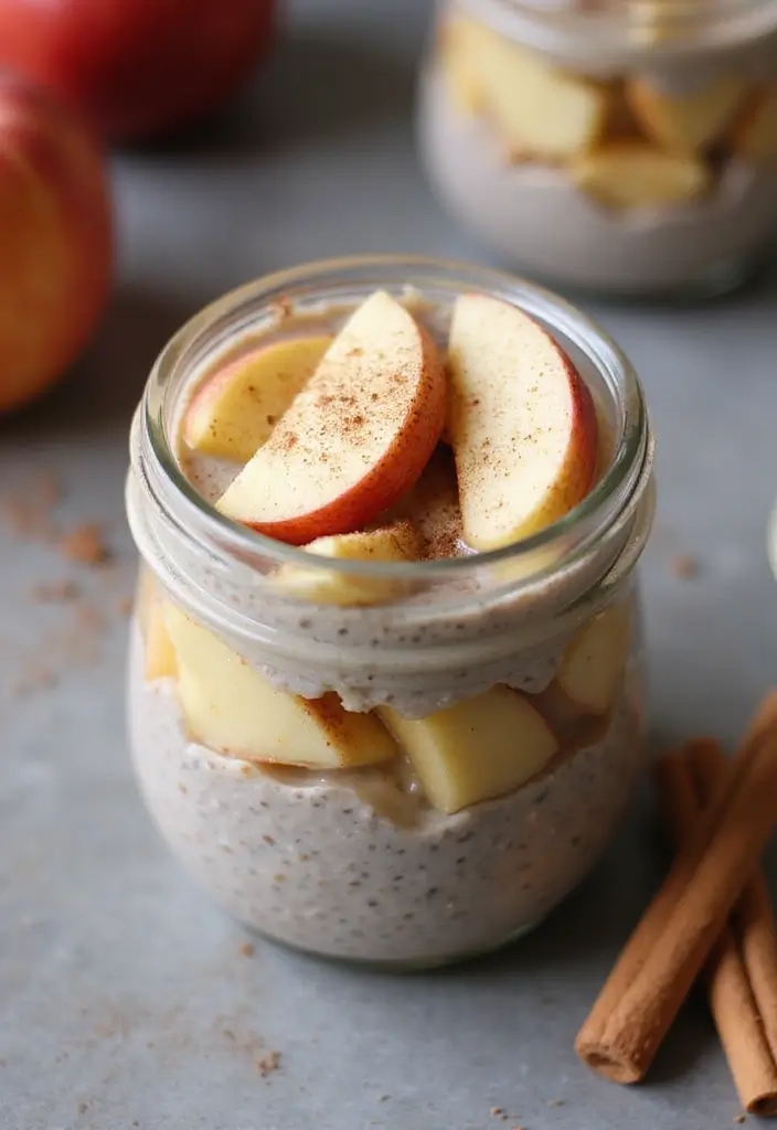 25 Postpartum Family Meal Recipes That Help Recovery - 23. Apple Cinnamon Chia Pudding