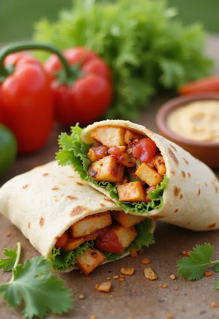 25 Postpartum Family Meal Recipes That Help Recovery - 24. BBQ Chicken Wraps