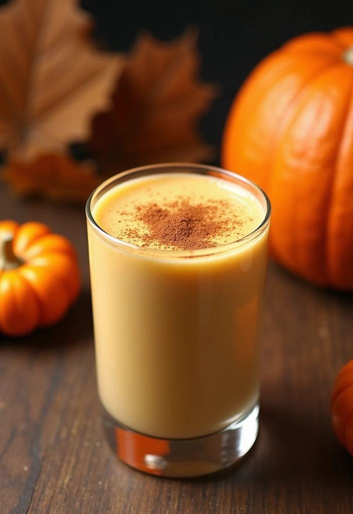 25 Postpartum Family Meal Recipes That Help Recovery - 25. Pumpkin Spice Smoothie