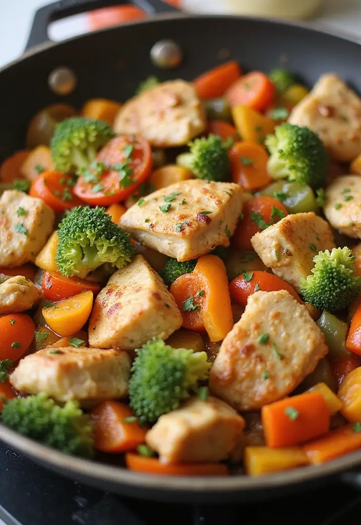 25 Postpartum Family Meal Recipes That Help Recovery - 4. Chicken and Vegetable Stir-Fry