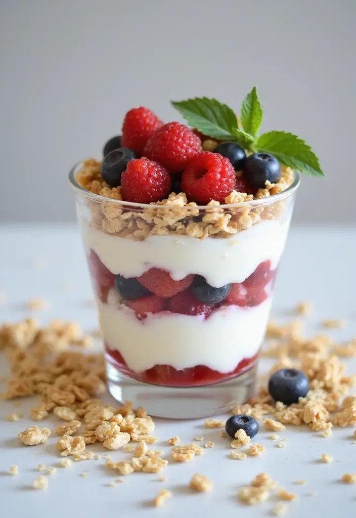 25 Postpartum Family Meal Recipes That Help Recovery - 8. Greek Yogurt Parfait