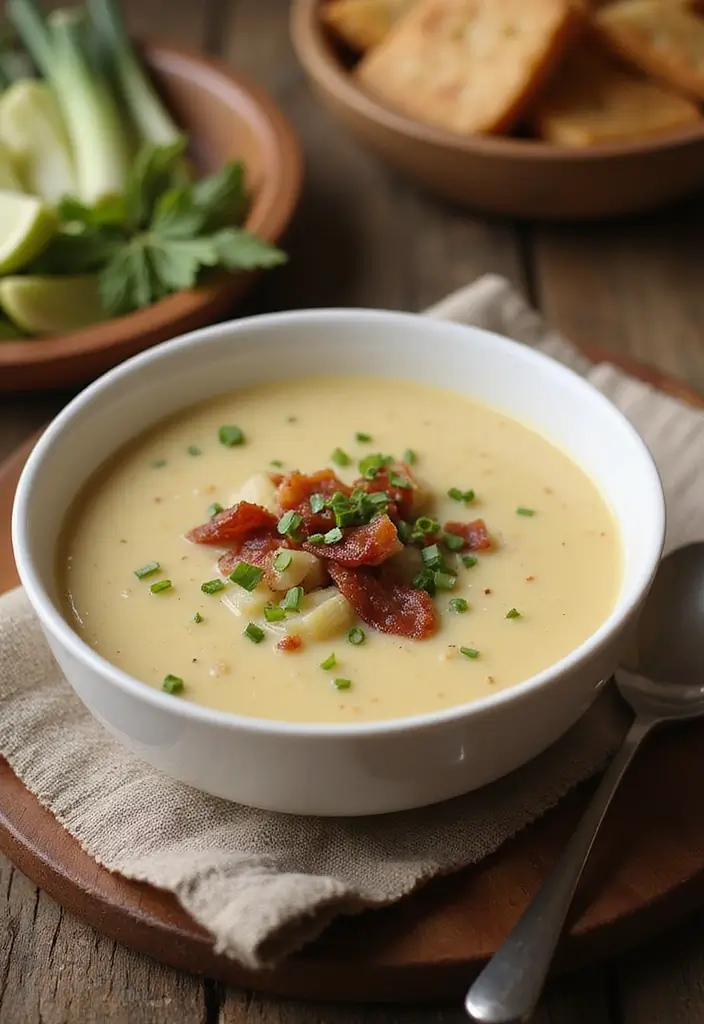 25 Simple Meals to Make for Family Gatherings - 16. Savory Potato and Leek Soup
