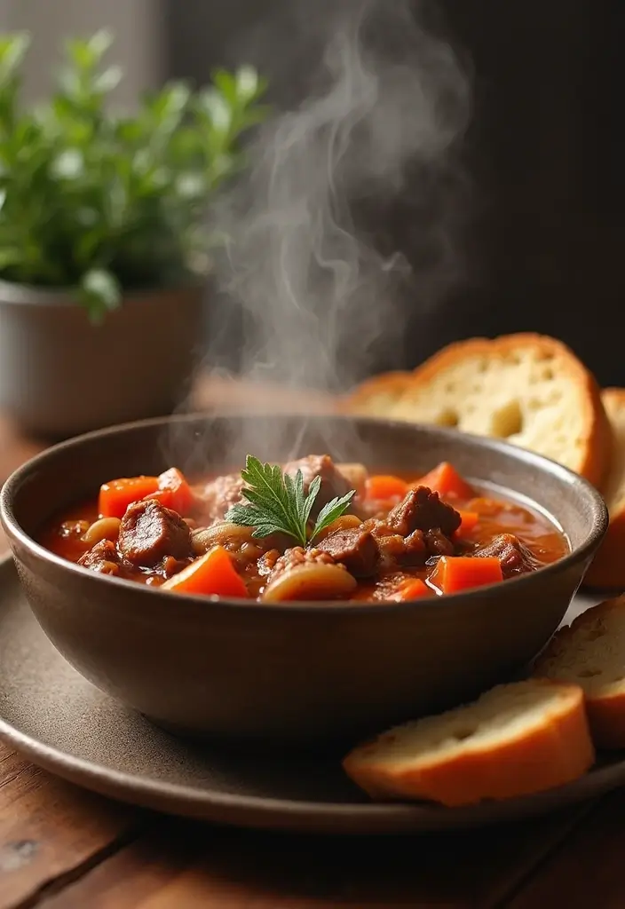 25 Simple Meals to Make for Family Gatherings - 25. Hearty Beef and Vegetable Stew