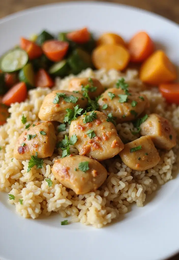 25 Simple Meals to Make for Family Gatherings - 4. Simple One-Pot Chicken and Rice