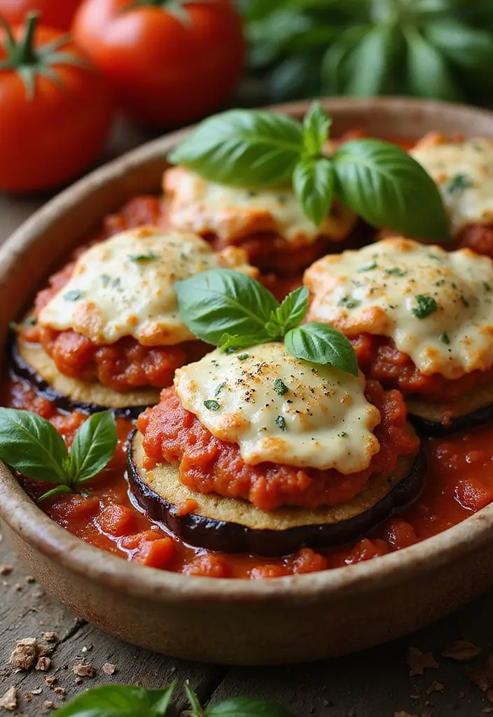 25 Slow Cooker Family Meals from the UK for Comfort Dinners - 11. Eggplant Parmesan