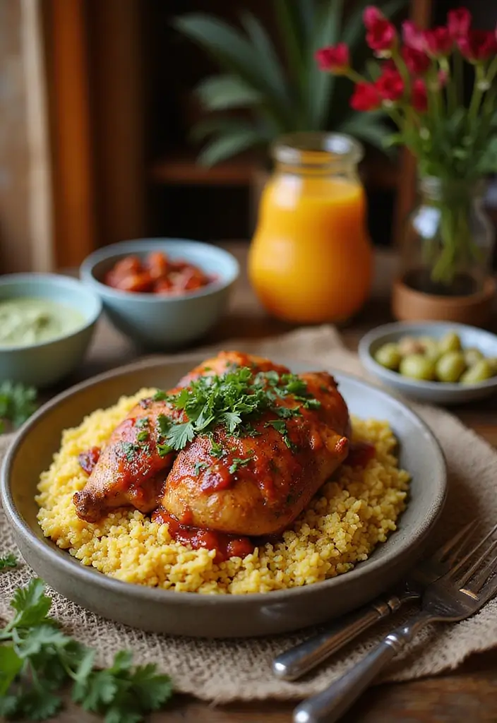 25 Slow Cooker Family Meals from the UK for Comfort Dinners - 13. Moroccan Chicken