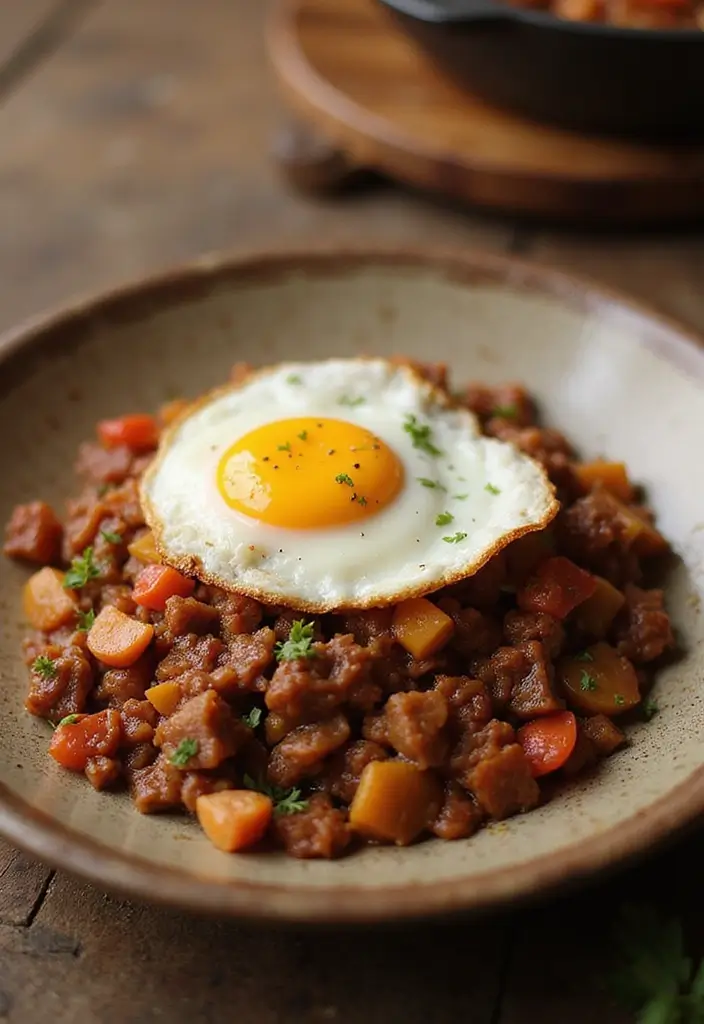 25 Slow Cooker Family Meals from the UK for Comfort Dinners - 23. Corned Beef Hash