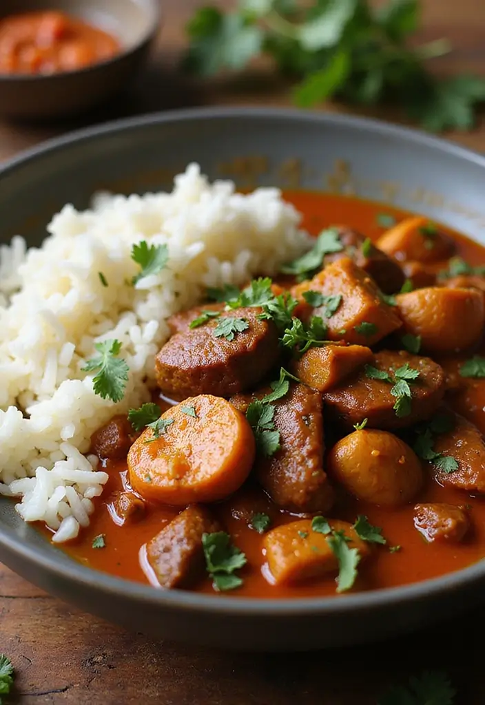 25 Slow Cooker Family Meals from the UK for Comfort Dinners - 24. Beef Curry