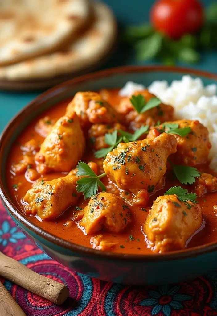 25 Slow Cooker Family Meals from the UK for Comfort Dinners - 3. Chicken Tikka Masala