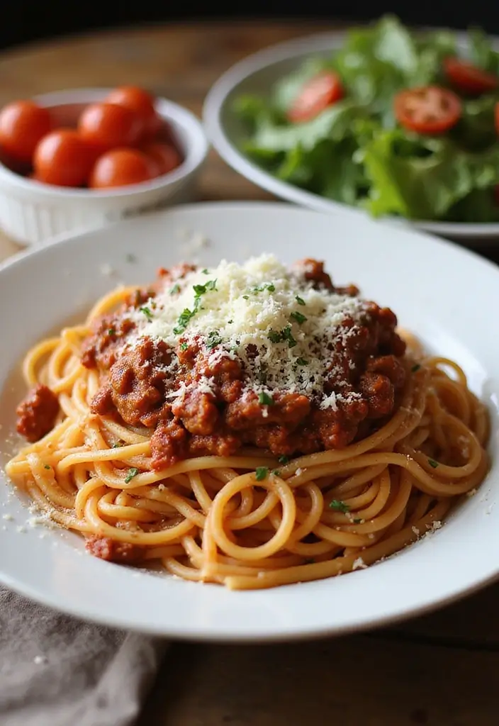25 Slow Cooker Family Meals from the UK for Comfort Dinners - 6. Spaghetti Bolognese