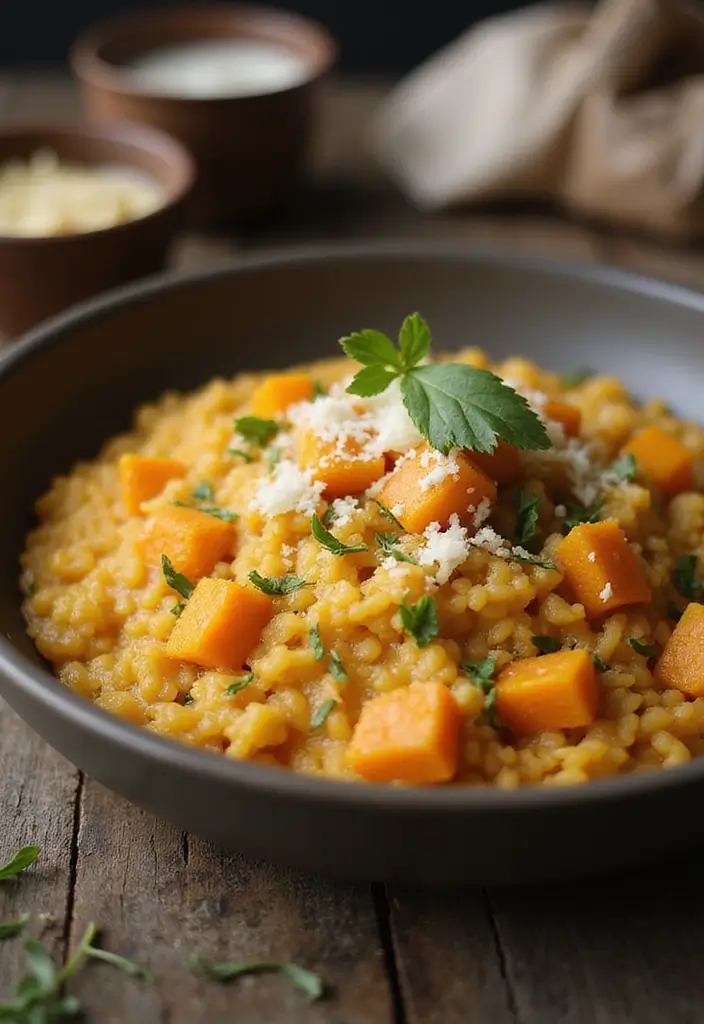 26 Easy Healthy Family Meals for Delicious Dinners - 26. One-Pot Butternut Squash Risotto