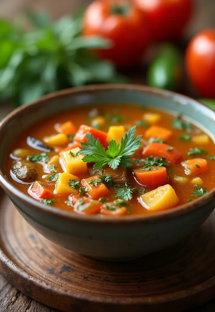 26 Easy Healthy Family Meals for Delicious Dinners - 5. Easy Vegetable Soup