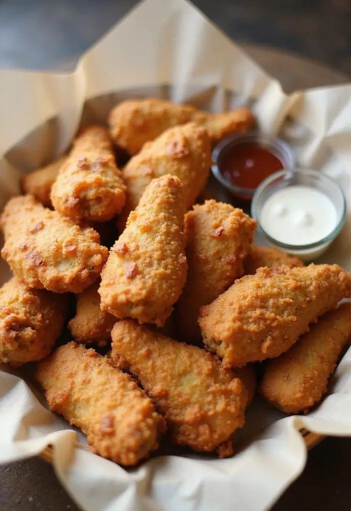 26 Easy Lunch Meal Ideas for the Whole Family - 13. Baked Chicken Tenders