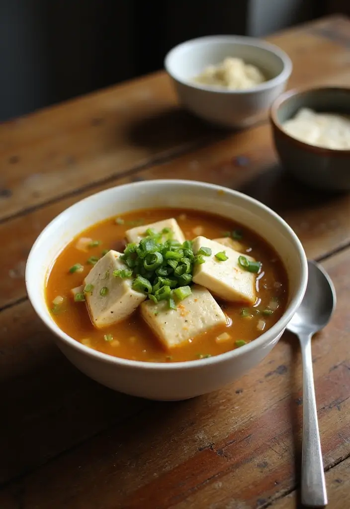 26 Easy Lunch Meal Ideas for the Whole Family - 18. Miso Soup with Tofu