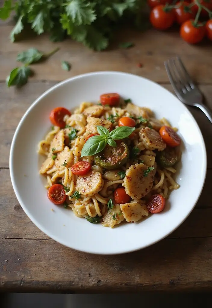 26 Family Friendly Sheet Pan Meal Recipes That Save Time - 12. Balsamic Roasted Vegetable Pasta