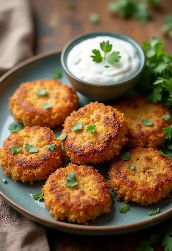 27 Air Fryer Family Meal Recipes You’ll Want Again and Again - 14. Air Fryer Quinoa Fritters