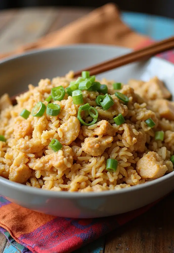 27 Chicken Meal Recipes for Big Family Gatherings - 18. Chicken Fried Rice