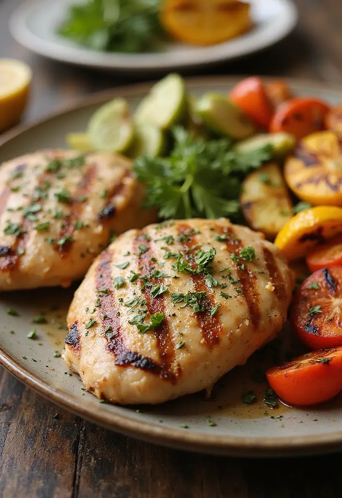 27 Chicken Meal Recipes for Big Family Gatherings - 8. Herb Grilled Chicken