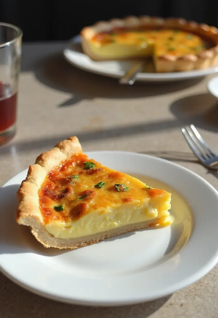 27 Cozy Family Meal Ideas to Create Warm Gatherings 11. Savory Quiche Lorraine