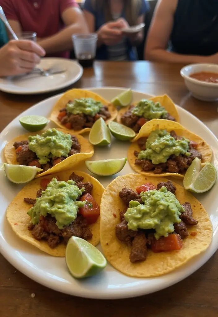 27 Cozy Family Meal Ideas to Create Warm Gatherings 22. Beef Tacos with Avocado Salsa