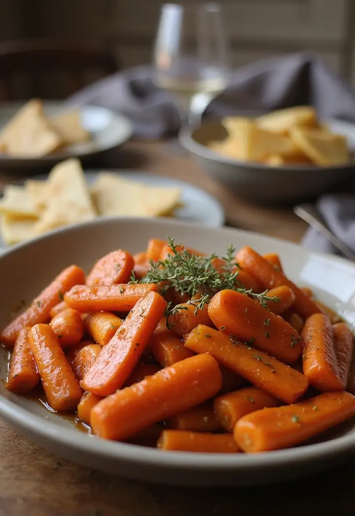27 Cozy Family Meal Ideas to Create Warm Gatherings 24. Honey Glazed Carrots