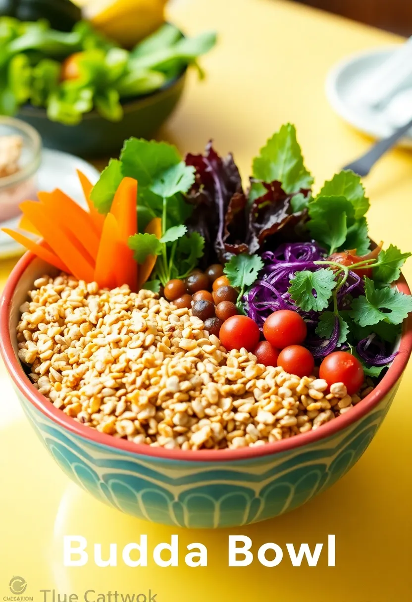 27 Easy Dinner Ideas for Family and Quick Weeknight Meals for Kids - 10. Colorful Rainbow Buddha Bowl