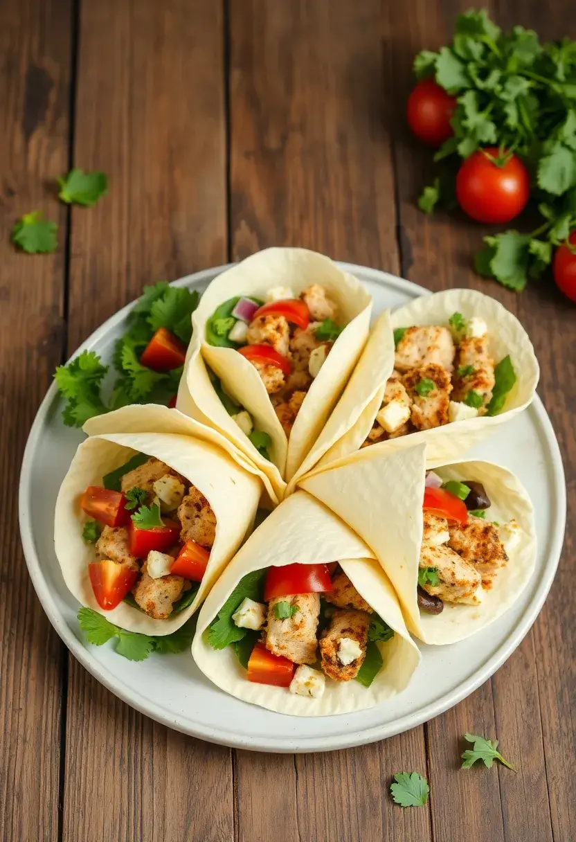 27 Easy Dinner Ideas for Family and Quick Weeknight Meals for Kids - 23. Greek Chicken Wraps