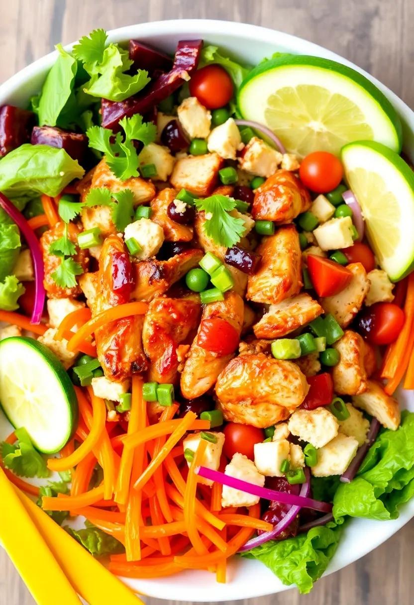 27 Easy Dinner Ideas for Family and Quick Weeknight Meals for Kids - 24. BBQ Chicken Salad