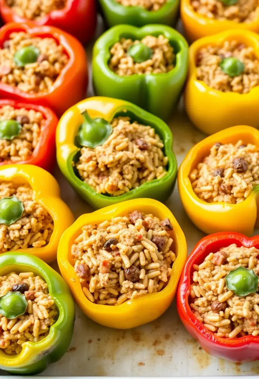 27 Easy Dinner Ideas for Family and Quick Weeknight Meals for Kids - 26. Stuffed Bell Peppers
