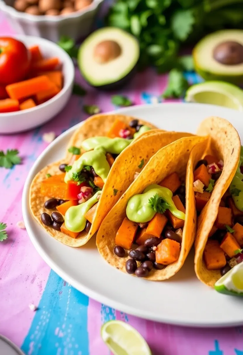 27 Easy Dinner Ideas for Family and Quick Weeknight Meals for Kids - 8. Sweet Potato and Black Bean Tacos