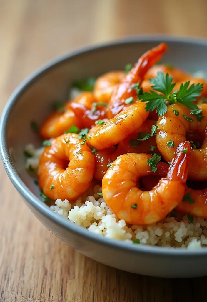 27 Easy Family Dinner Meal Ideas for Any Night - 14. Honey Garlic Shrimp