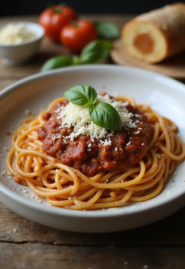 27 Easy Family Dinner Meal Ideas for Any Night - 20. One-Pot Spaghetti Bolognese
