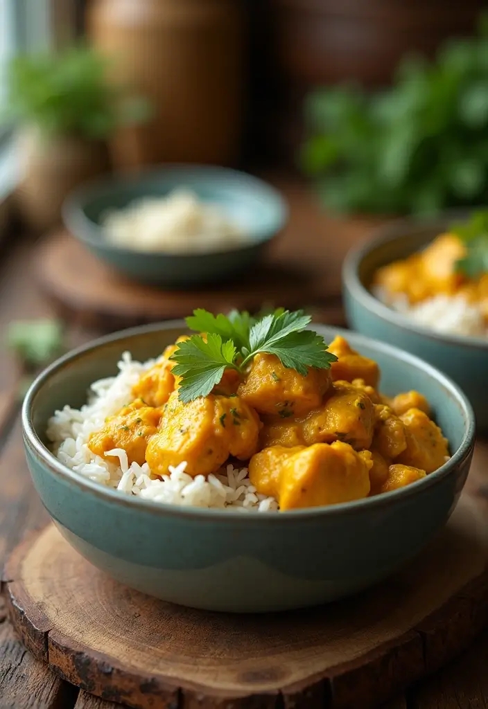 27 Easy Family Dinner Meal Ideas for Any Night - 24. Coconut Curry Chicken