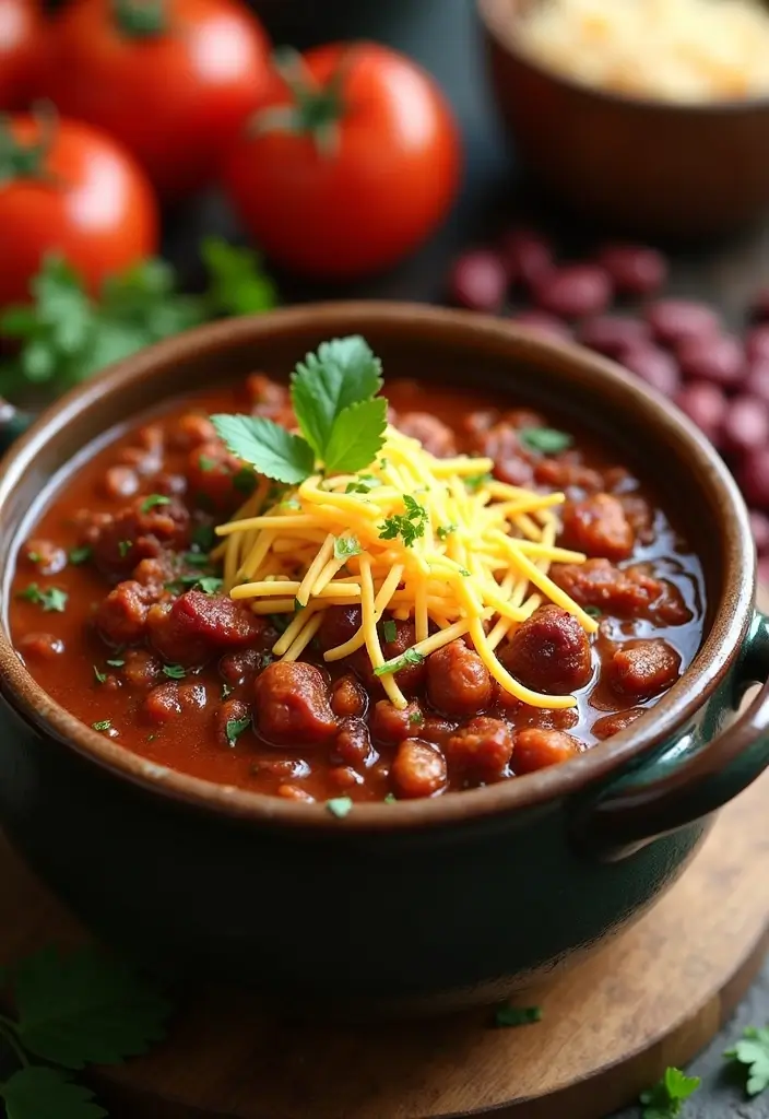 27 Easy Family Dinner Meal Ideas for Any Night - 9. Easy One-Pot Chili