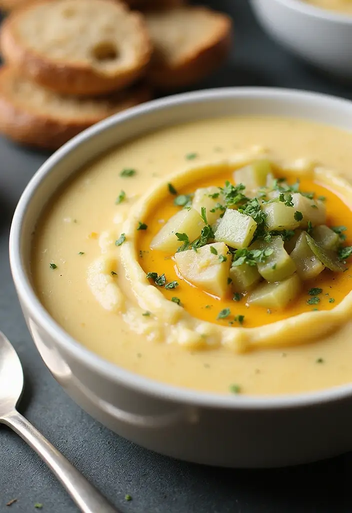 27 Family Friendly Gluten Free Meals for Dinner - 18. Potato and Leek Soup