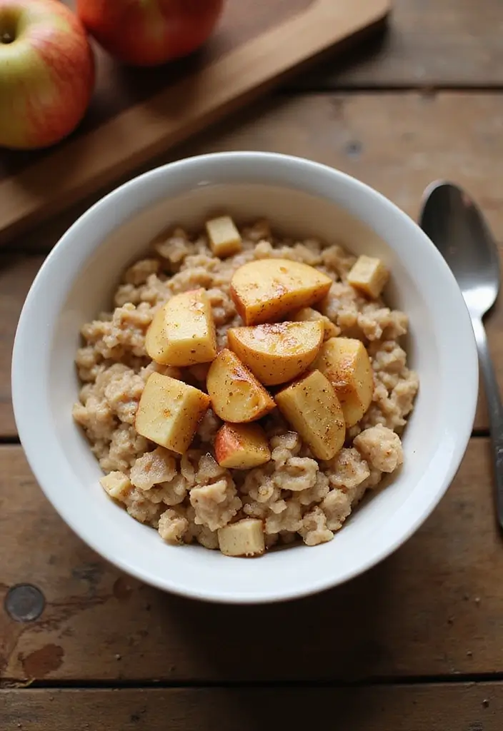 27 Family Friendly Gluten Free Meals for Dinner - 25. Apple and Cinnamon Oatmeal