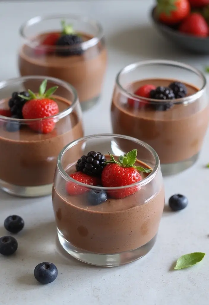 27 Family Friendly Gluten Free Meals for Dinner - 27. Chocolate Avocado Mousse