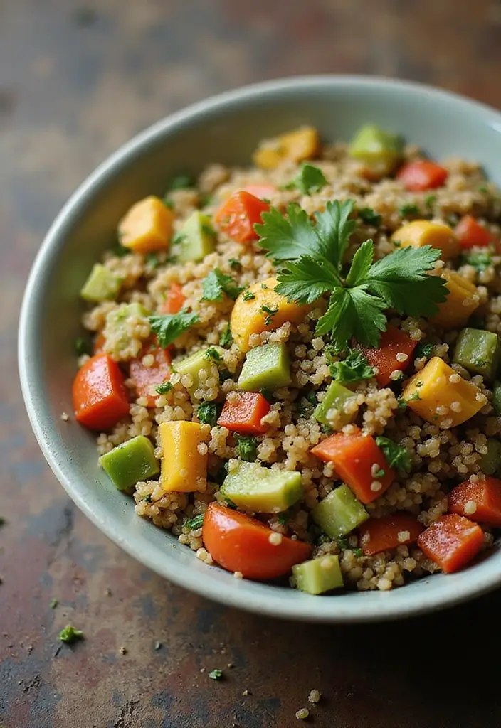27 Family Meal Ideas for Ramadan That Bring People Together - 10. Quinoa Tabouli: A Refreshing Salad