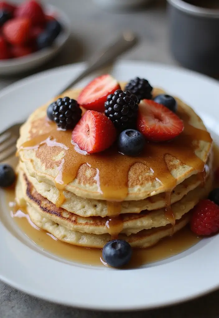 27 Family Meal Ideas for Ramadan That Bring People Together - 12. Banana Oatmeal Pancakes: Sweet & Healthy