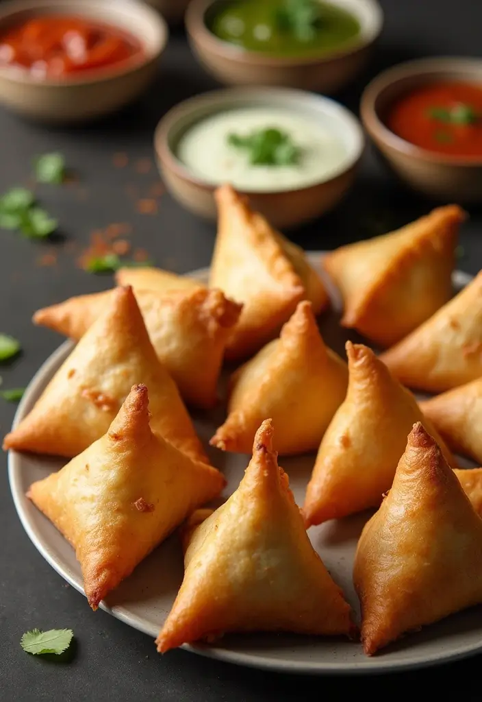 27 Family Meal Ideas for Ramadan That Bring People Together - 13. Samosas: A Crunchy Treat