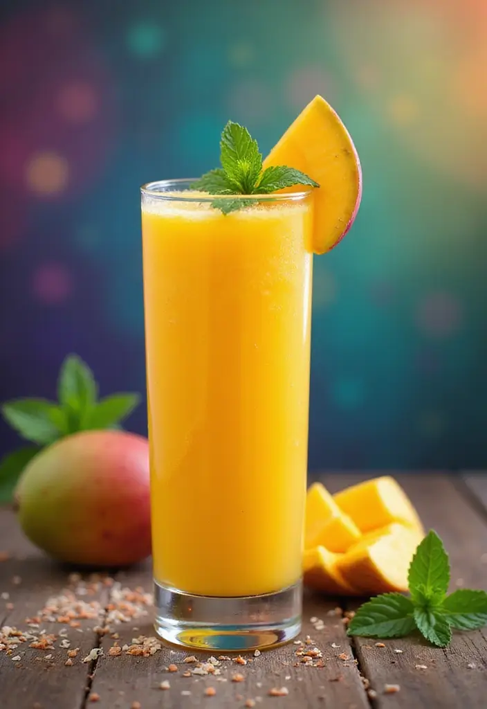 27 Family Meal Ideas for Ramadan That Bring People Together - 15. Mango Lassi: A Refreshing Drink